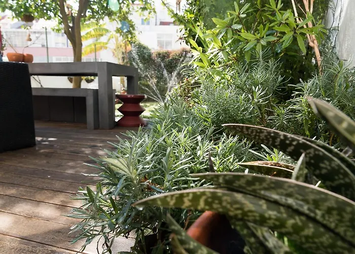 Flat With A Garden In Belem 아파트 리스본